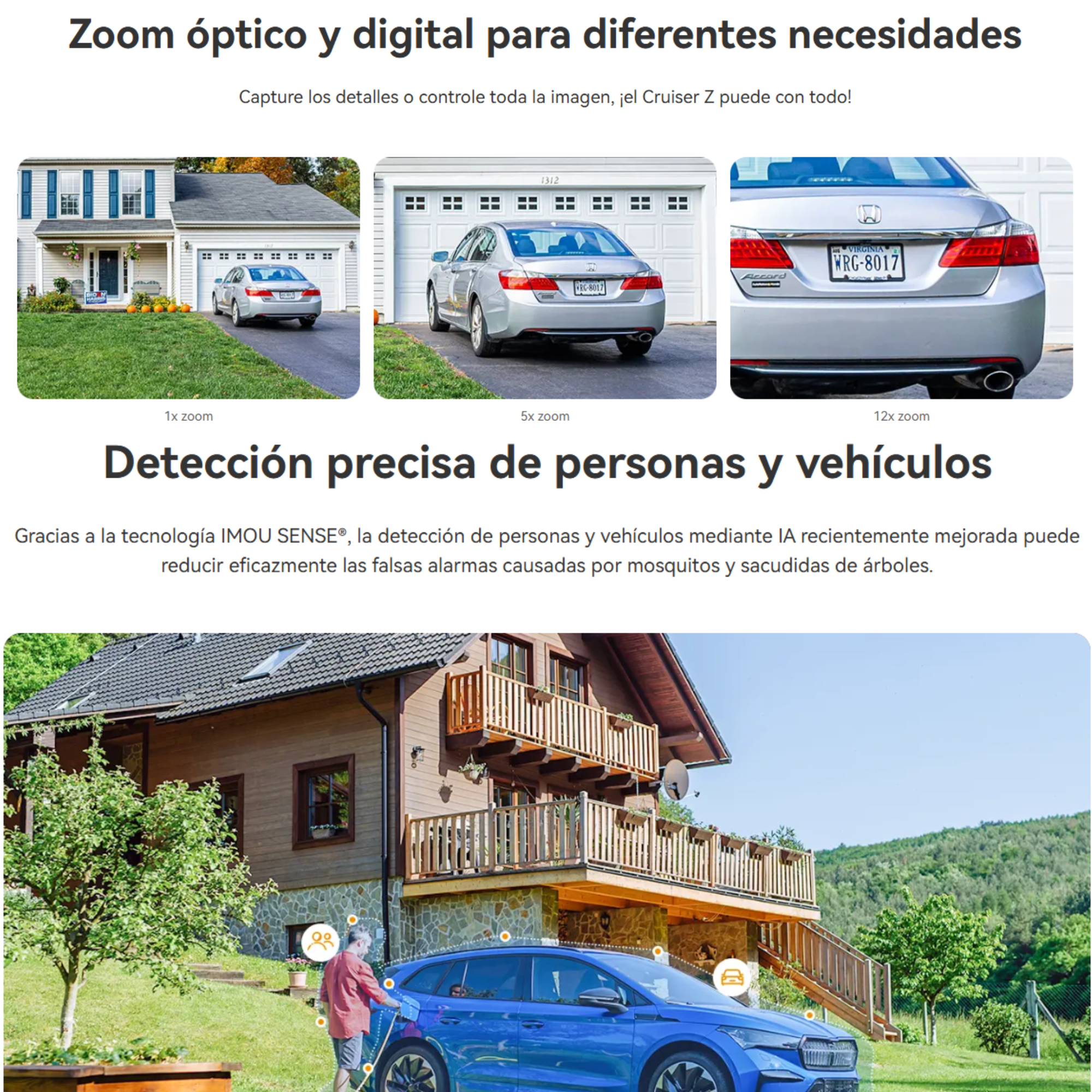 Camara Ip Wifi Cruiser Z 5mp Zoom Mixto