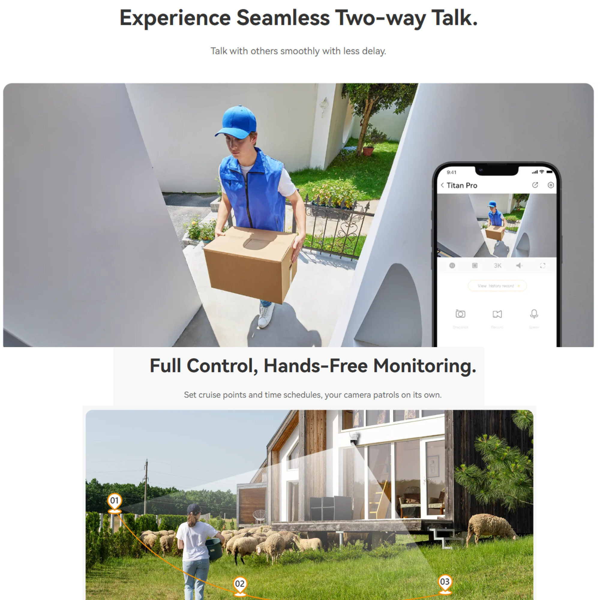 Camara Ip Wifi Pt Titan Pro 6mp