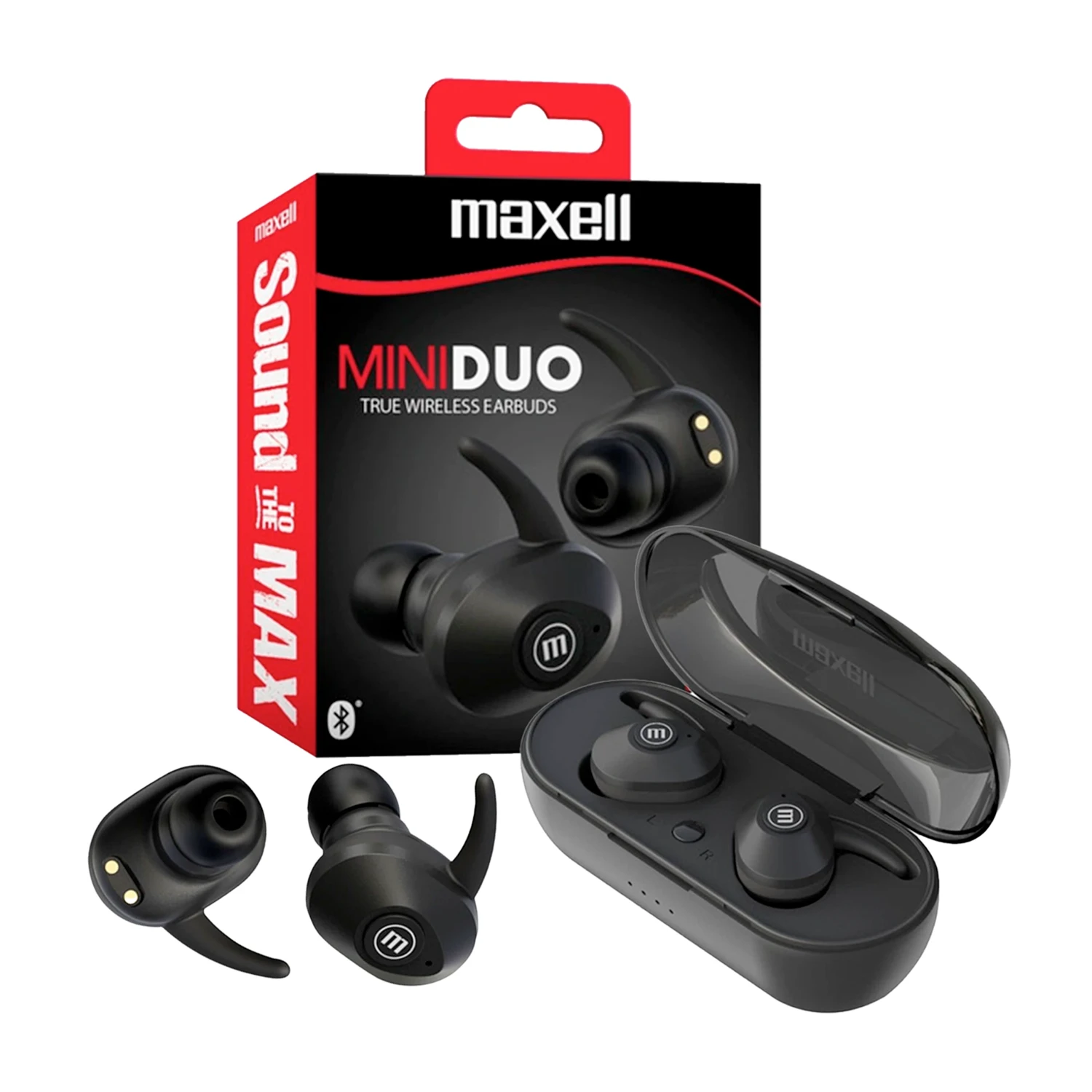 Auricular Inalambrico Mini Duo Negro