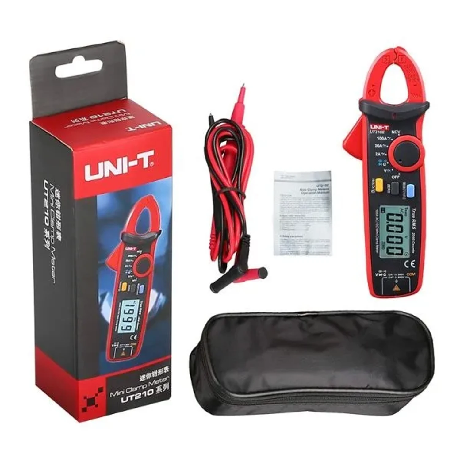 Mini Pinza Amperimétrica Digital
