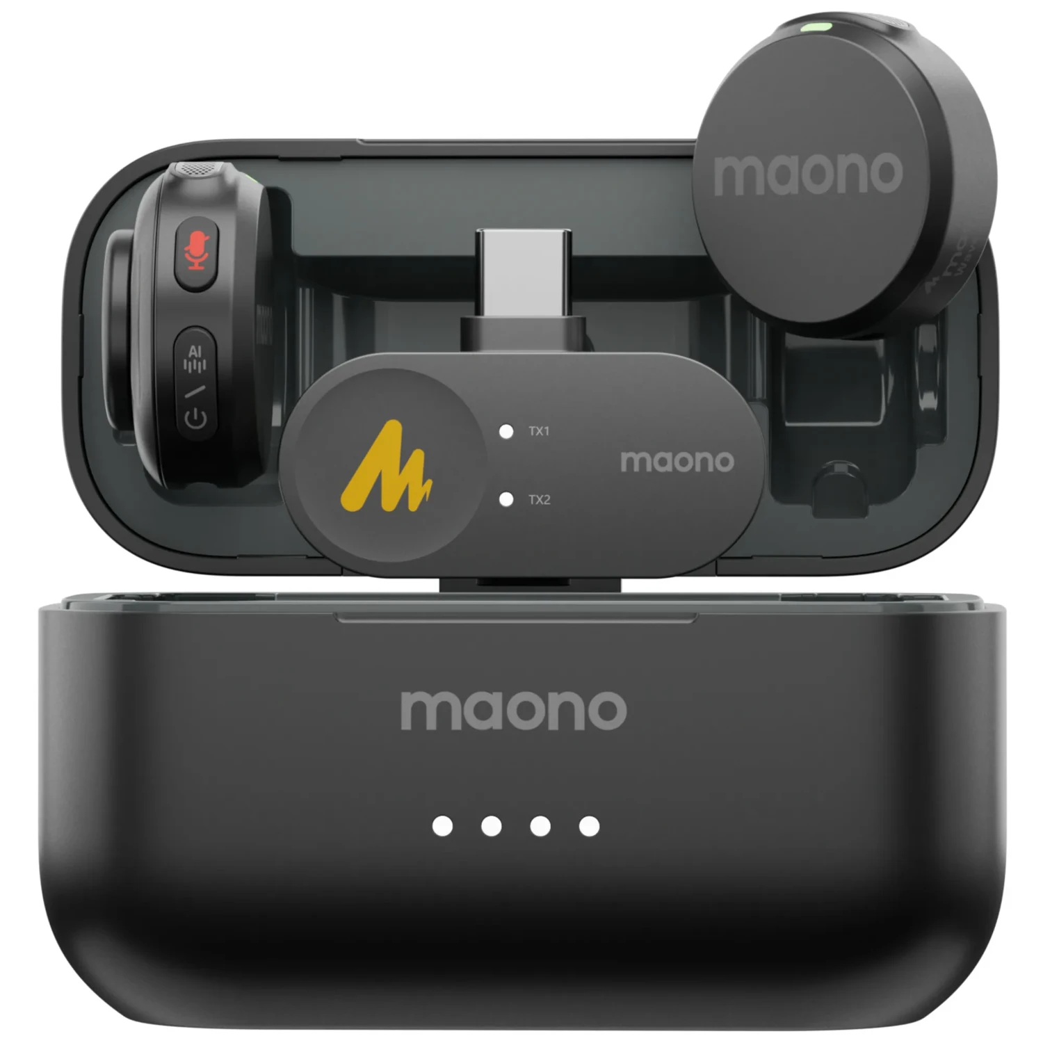 Microfono Lavalier Inalambrico Usb-c