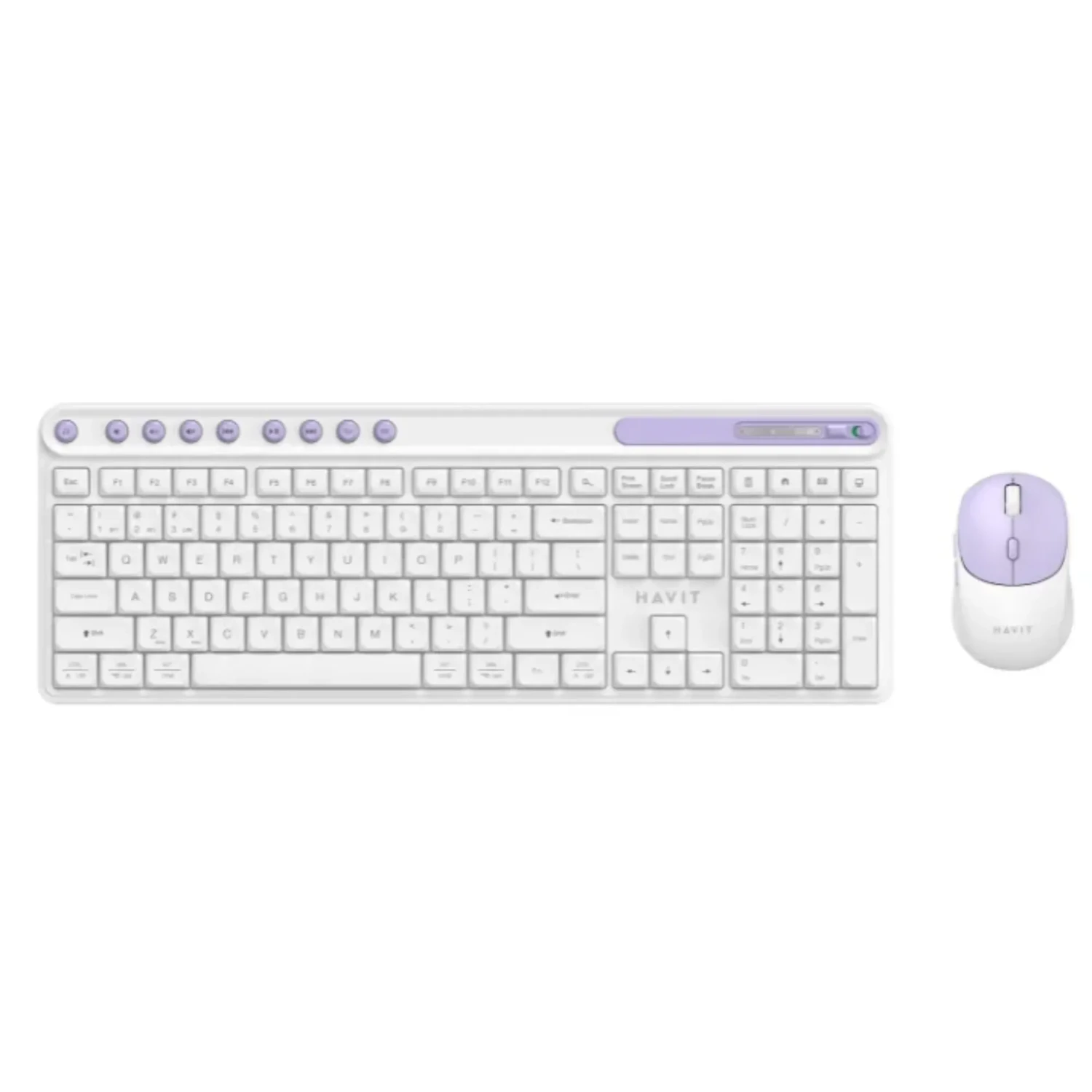 Combo Teclado+mouse Inalambrico Dual
