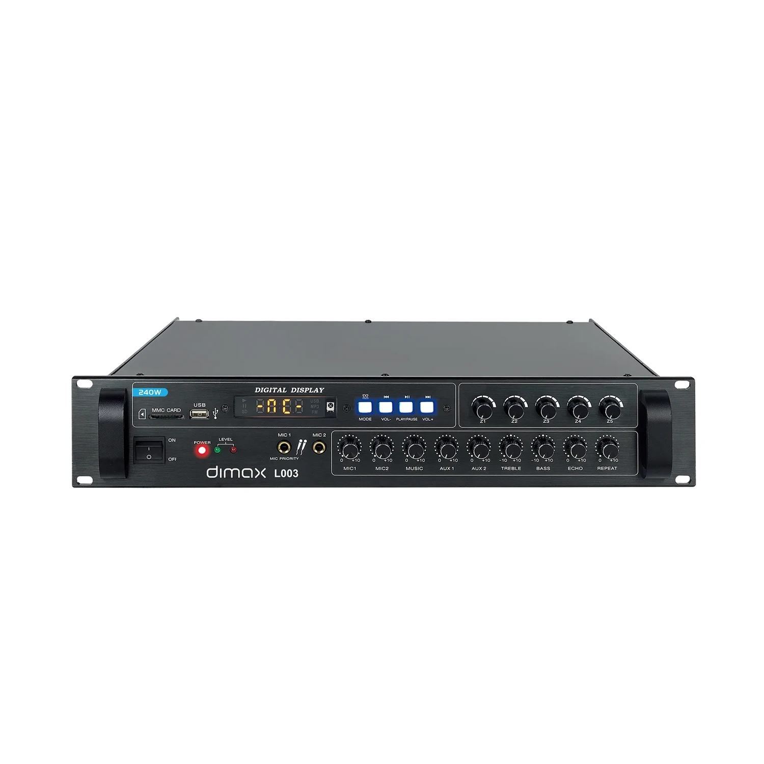 Amplificador De Megafonía 240w