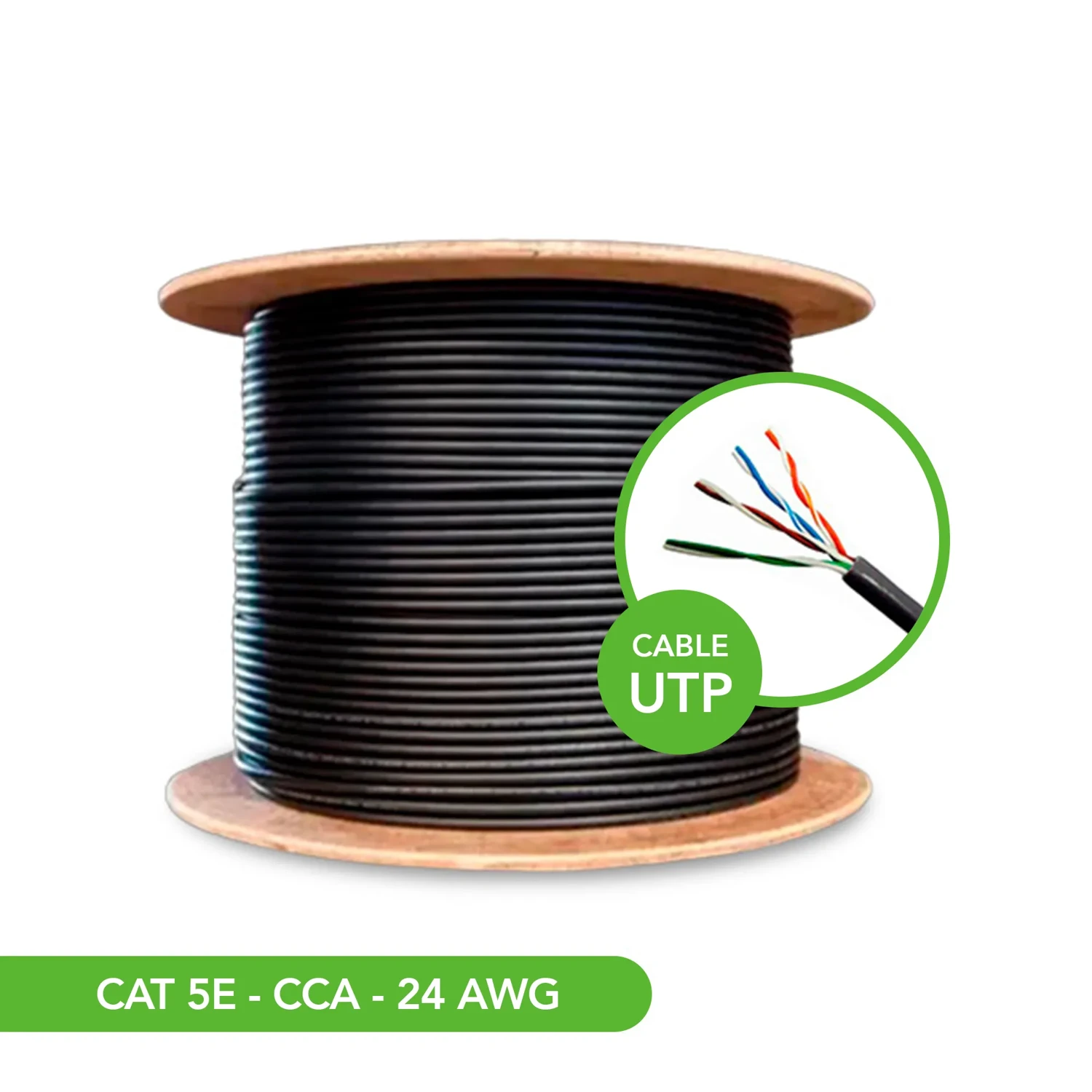 Cable Utp Cat5e Cca Ext
