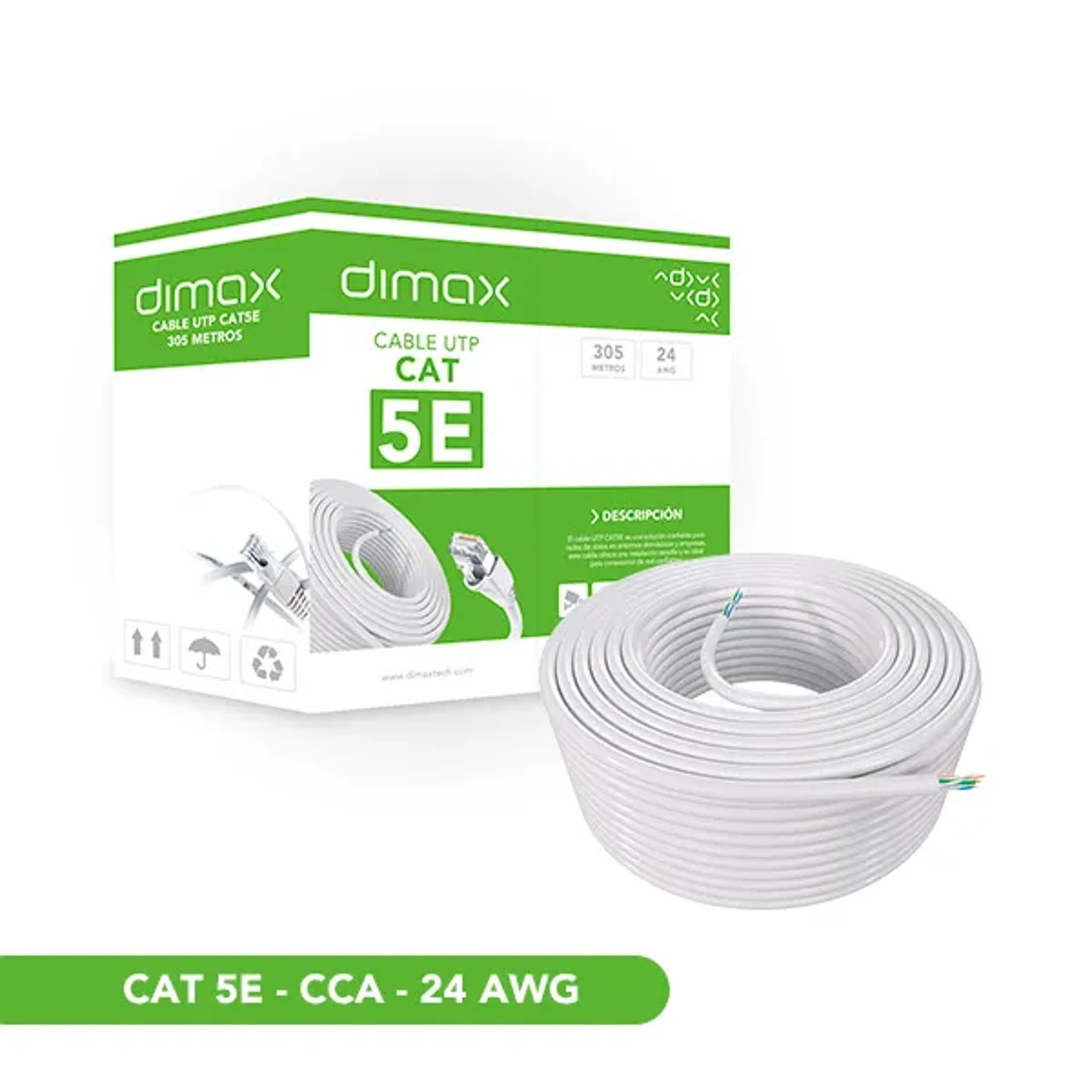 Cable Utp Cat5e Cca Int