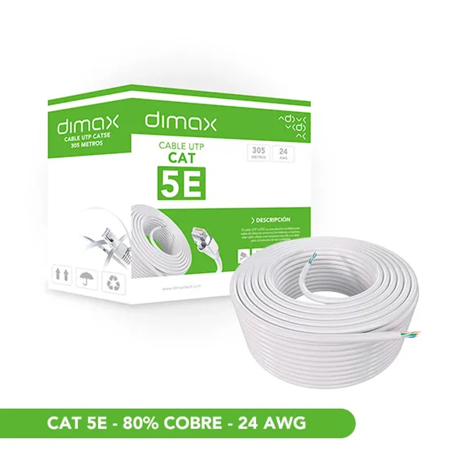 Cable Utp Cat5e Ccae Int