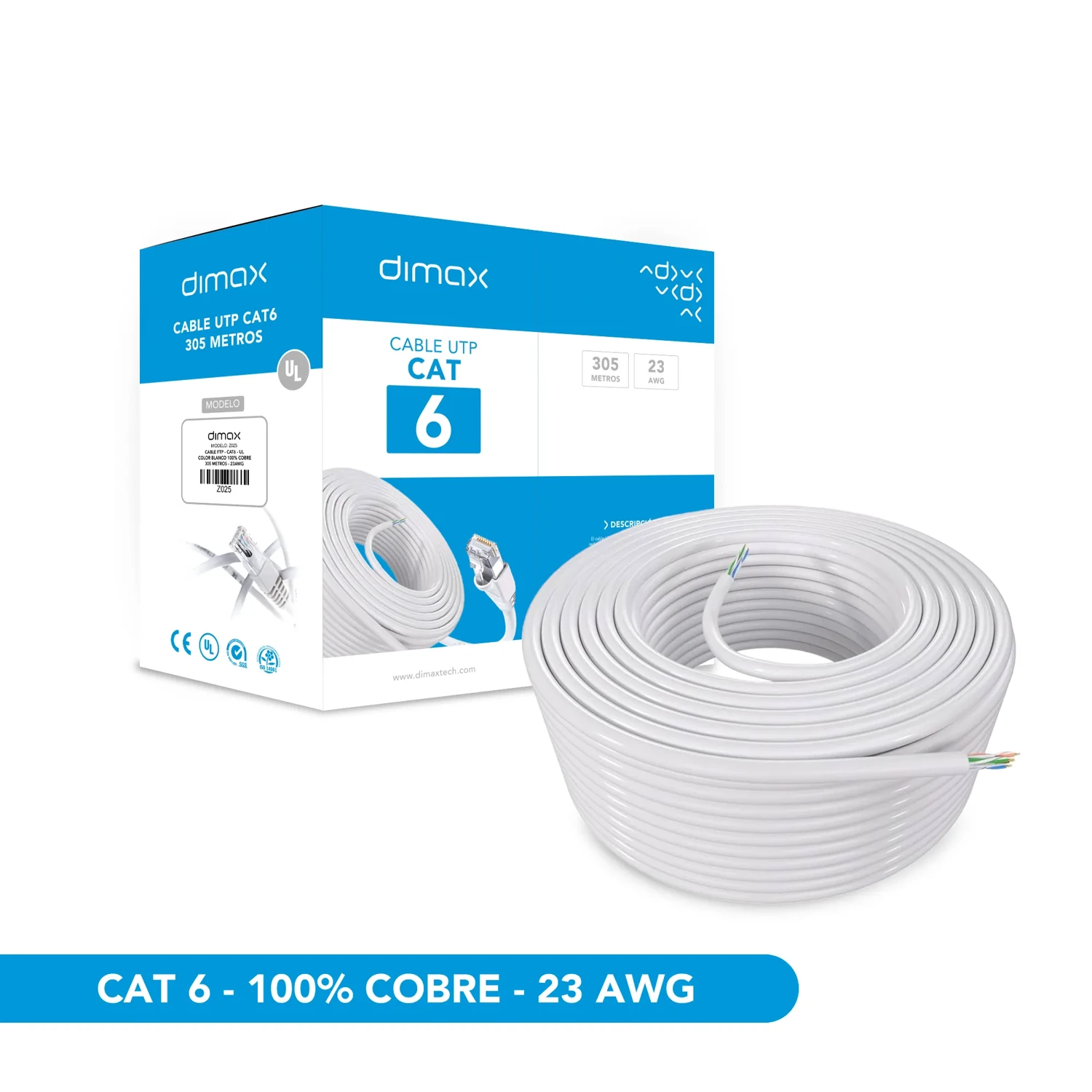 Cable Utp Cat6 Bc Int