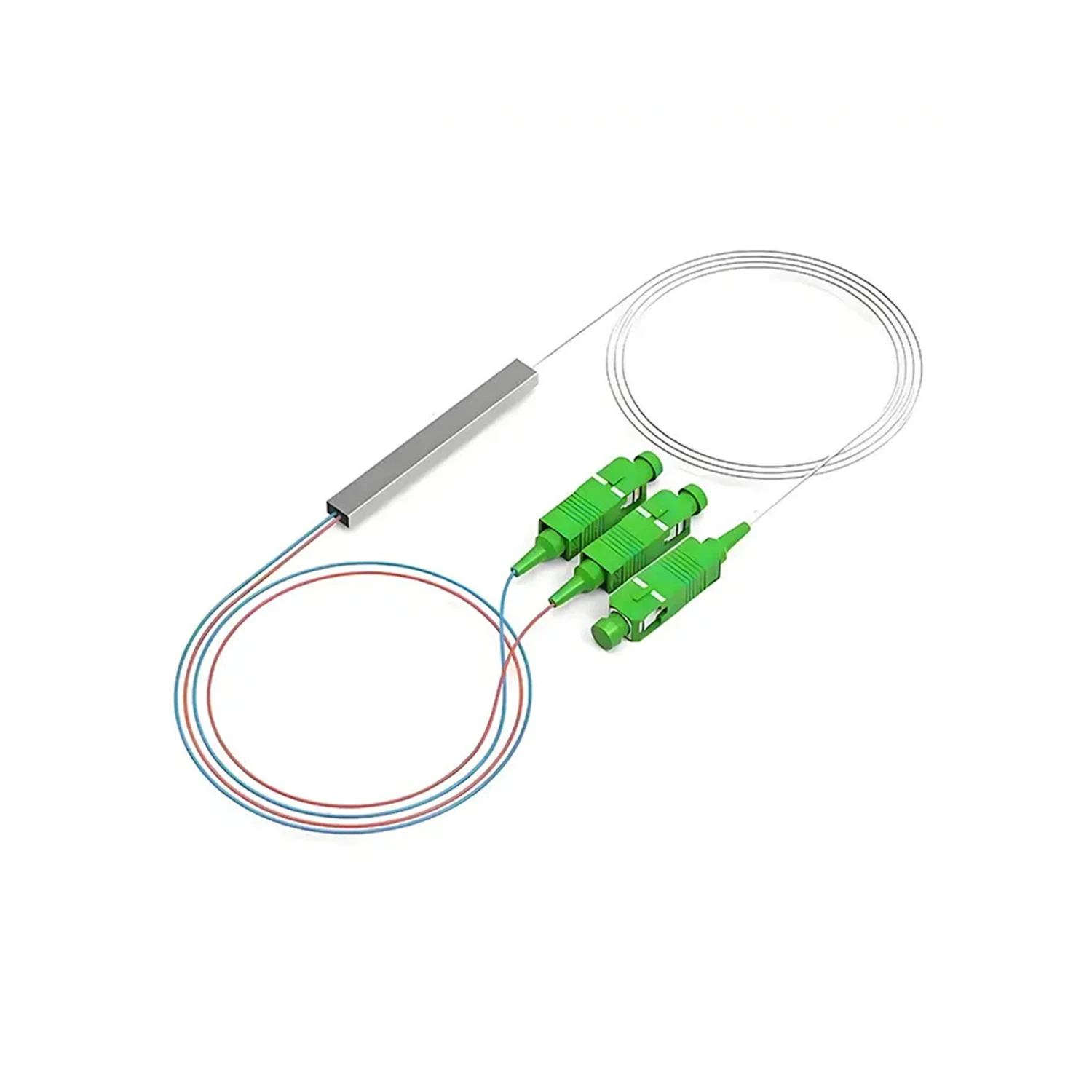 Conector Plc Splitter 1×2 - Sc Apc G657a