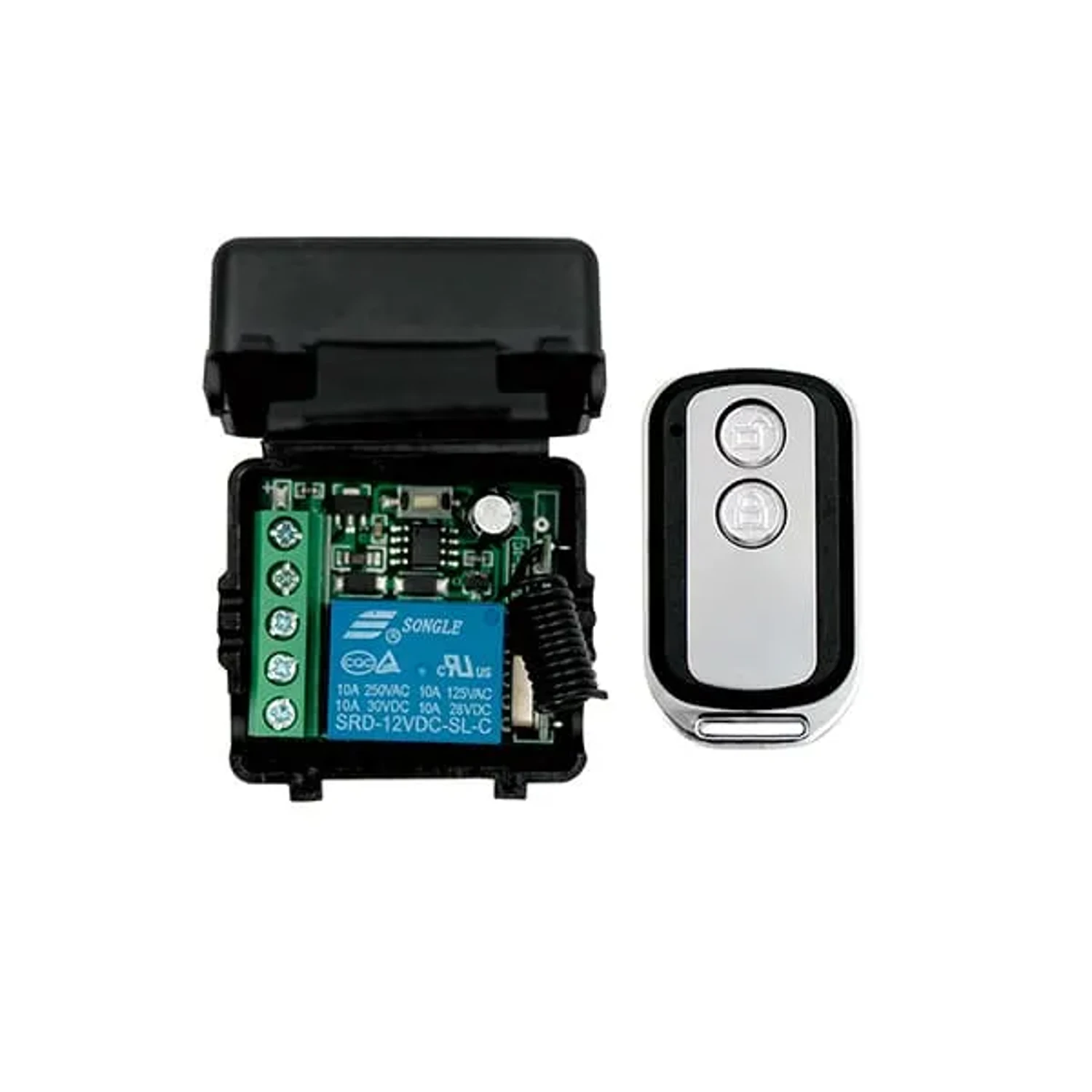 Modulo Receptor Con Relay+control Remoto