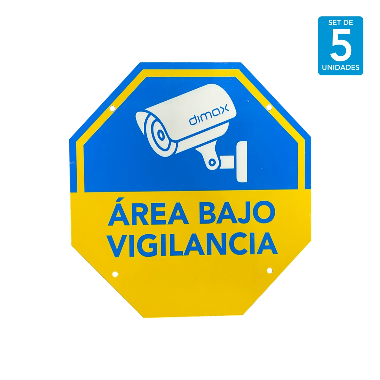 Señal De Monitoreo Cctv 5 Uds 21