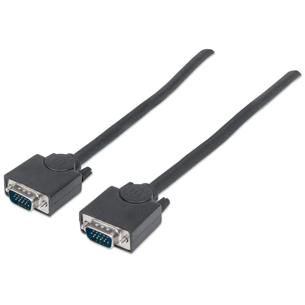 Manhattan Cable De Monitor Svga ,15ft / 4.5 Mts 28awg