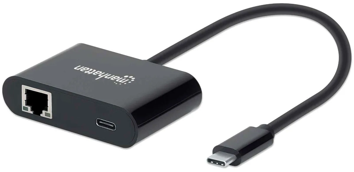 Adaptador De Red Usb-c A Gigabit Con Puerto De Suministro De Energía