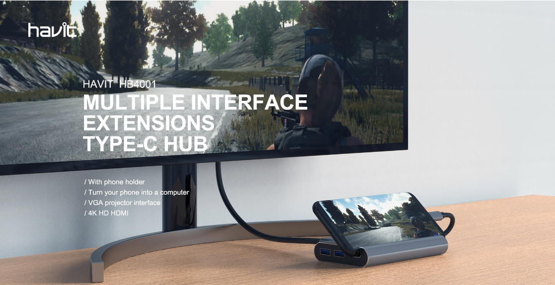 Type-c To Hub (usb