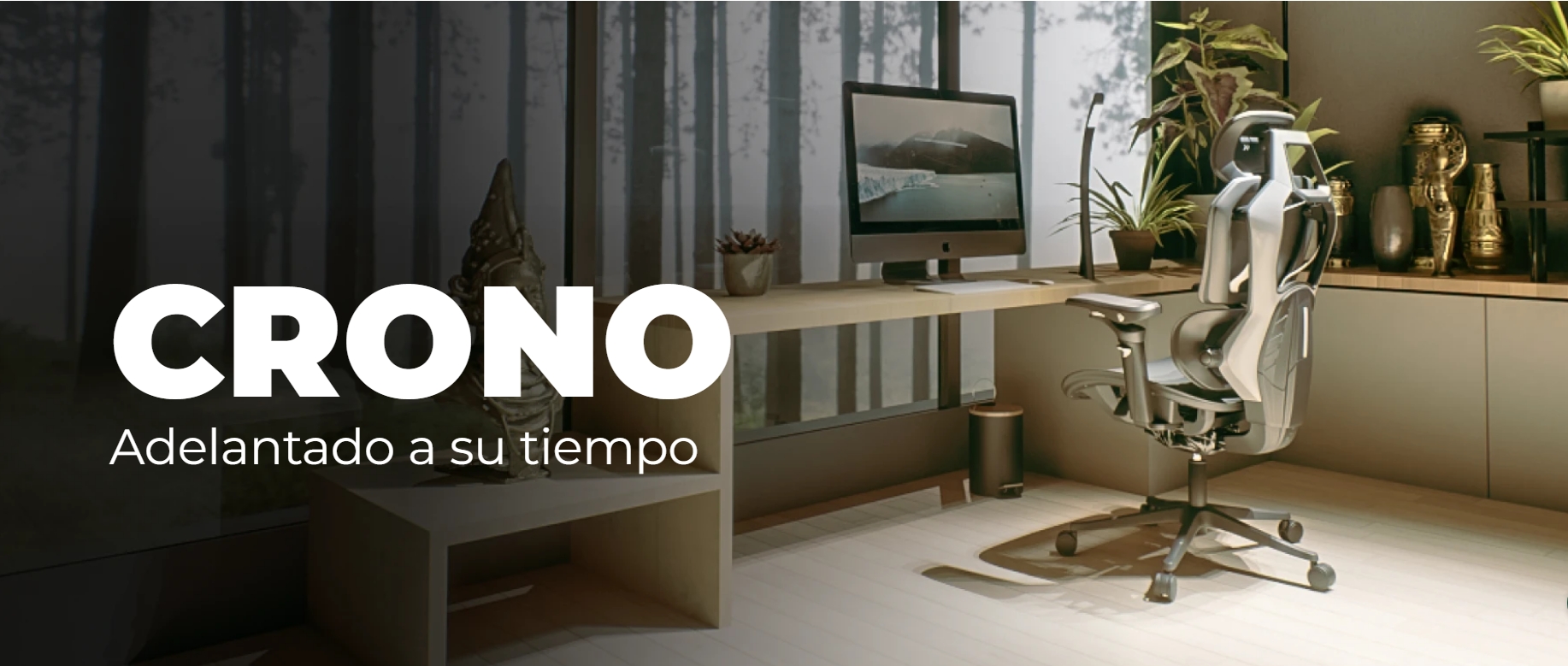 Silla Ergonomica Chrono Gris Dt3