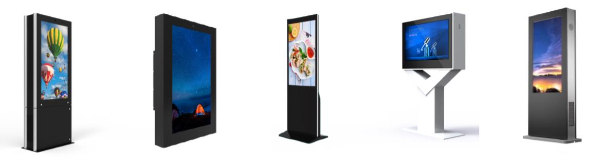 Totem Publicitario 43" Pantalla Touch 4k
