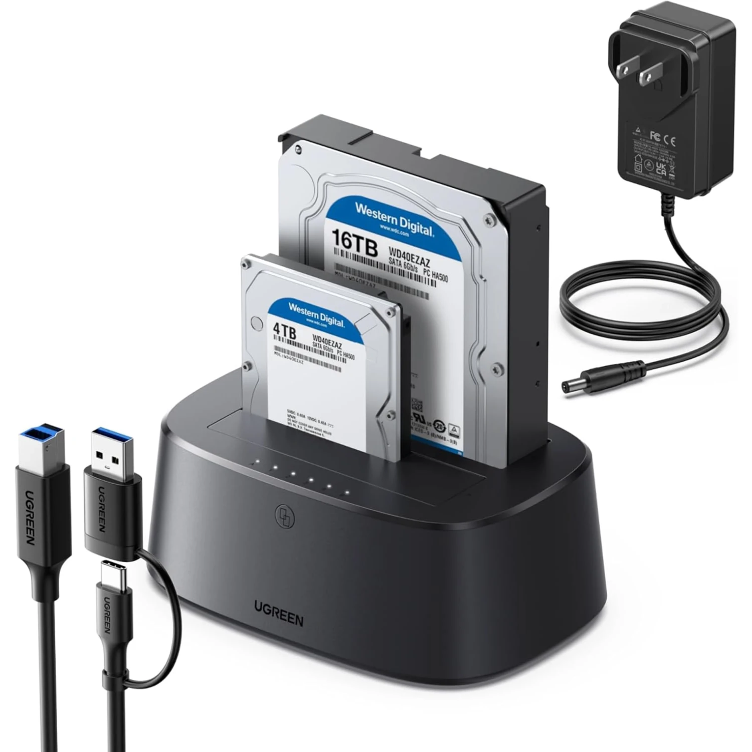 Base Clonadora De Discos Hdd/ssd 2 Bahia