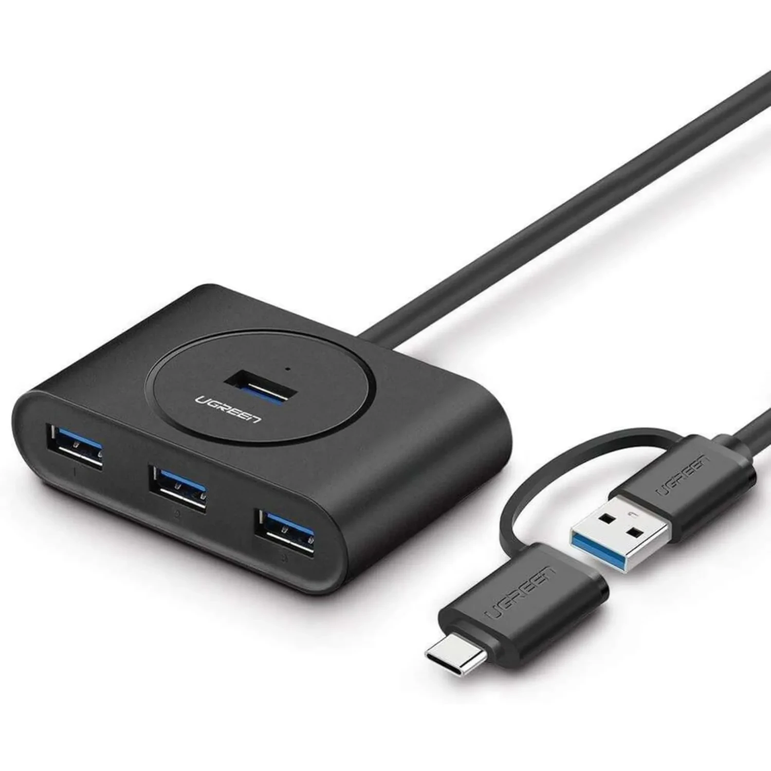 Hub Usb 3.0 Con Adaptador Tipo-c