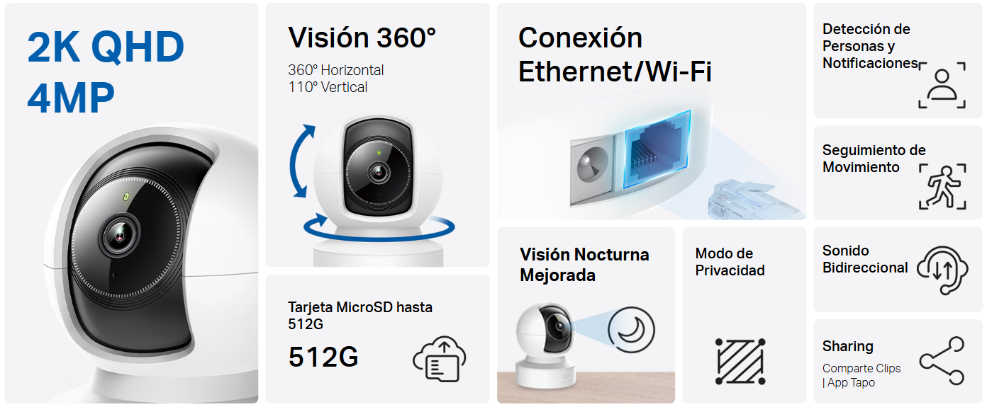 Camara Wifi Tapo C222