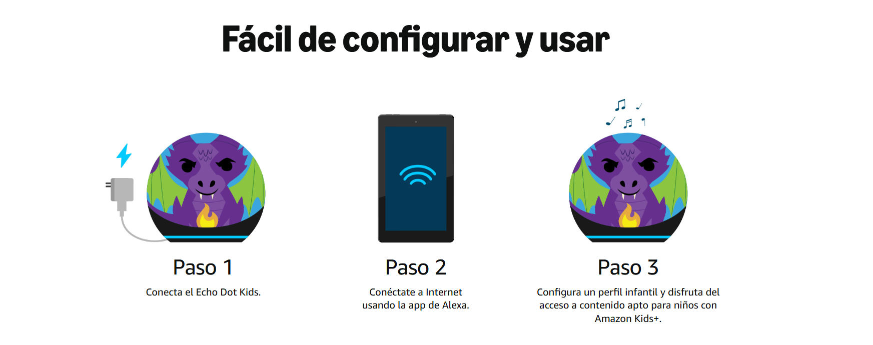 Alexa Echo Dot Kids 5ta Gen Buho