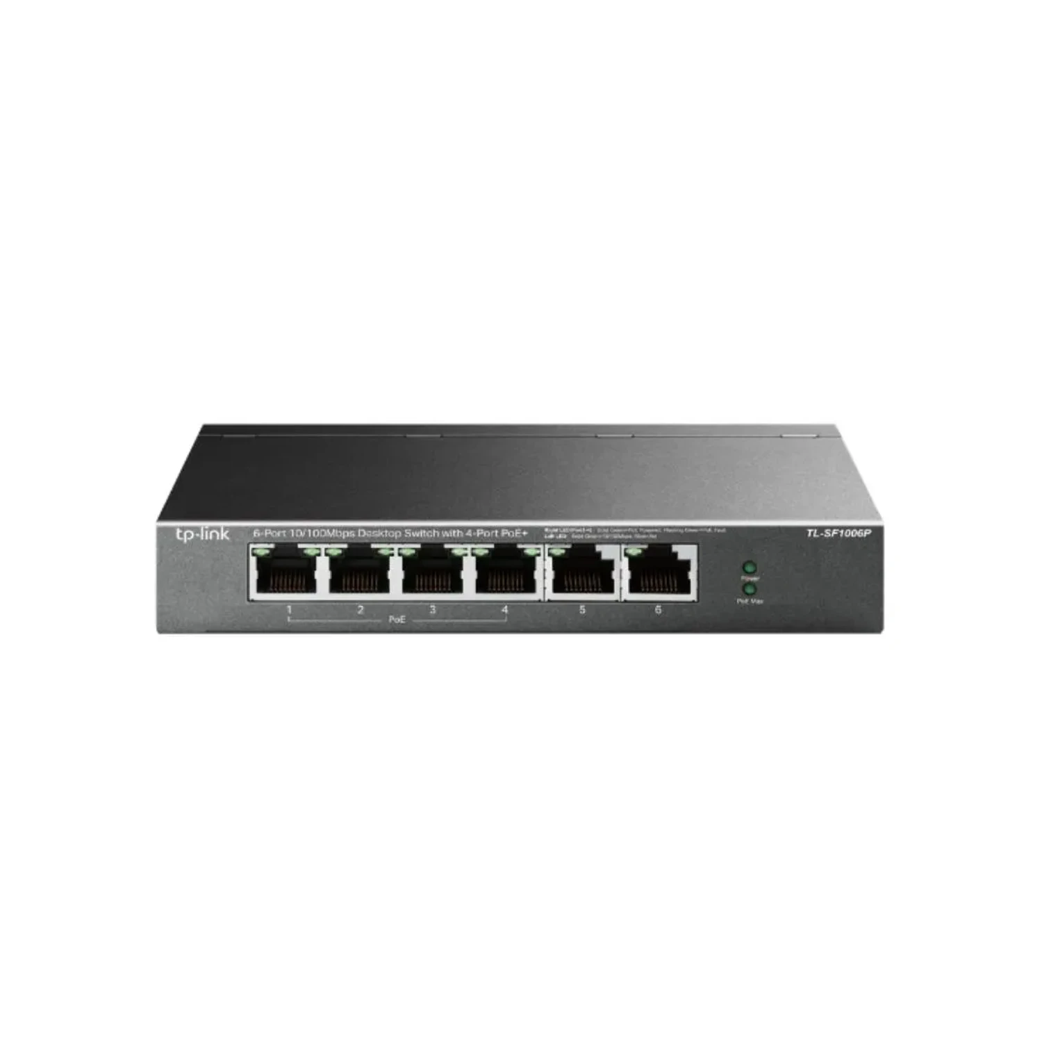 Switch Poe No Administrable 6 Puertos